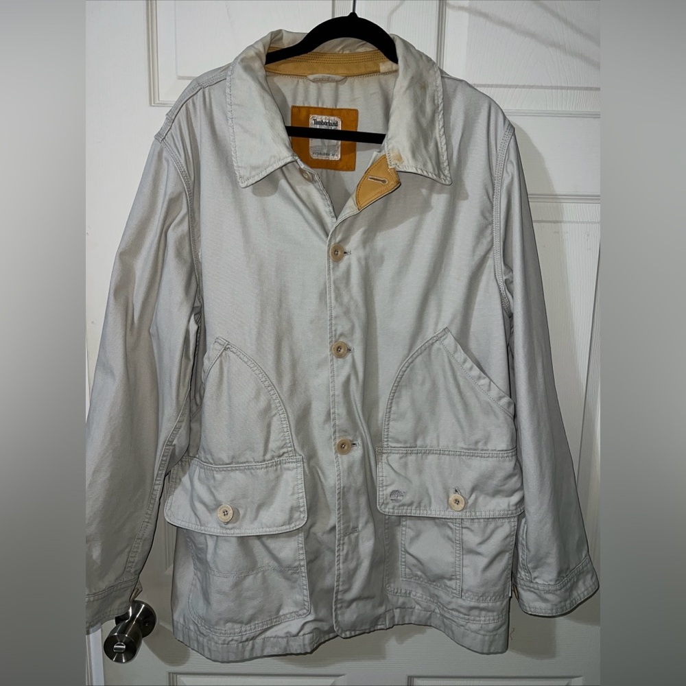 Timberland Light Gray Field Jacket
